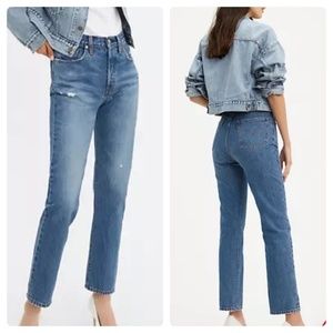 Levi's 501 Original Fit Distressed Jeans SZ 25